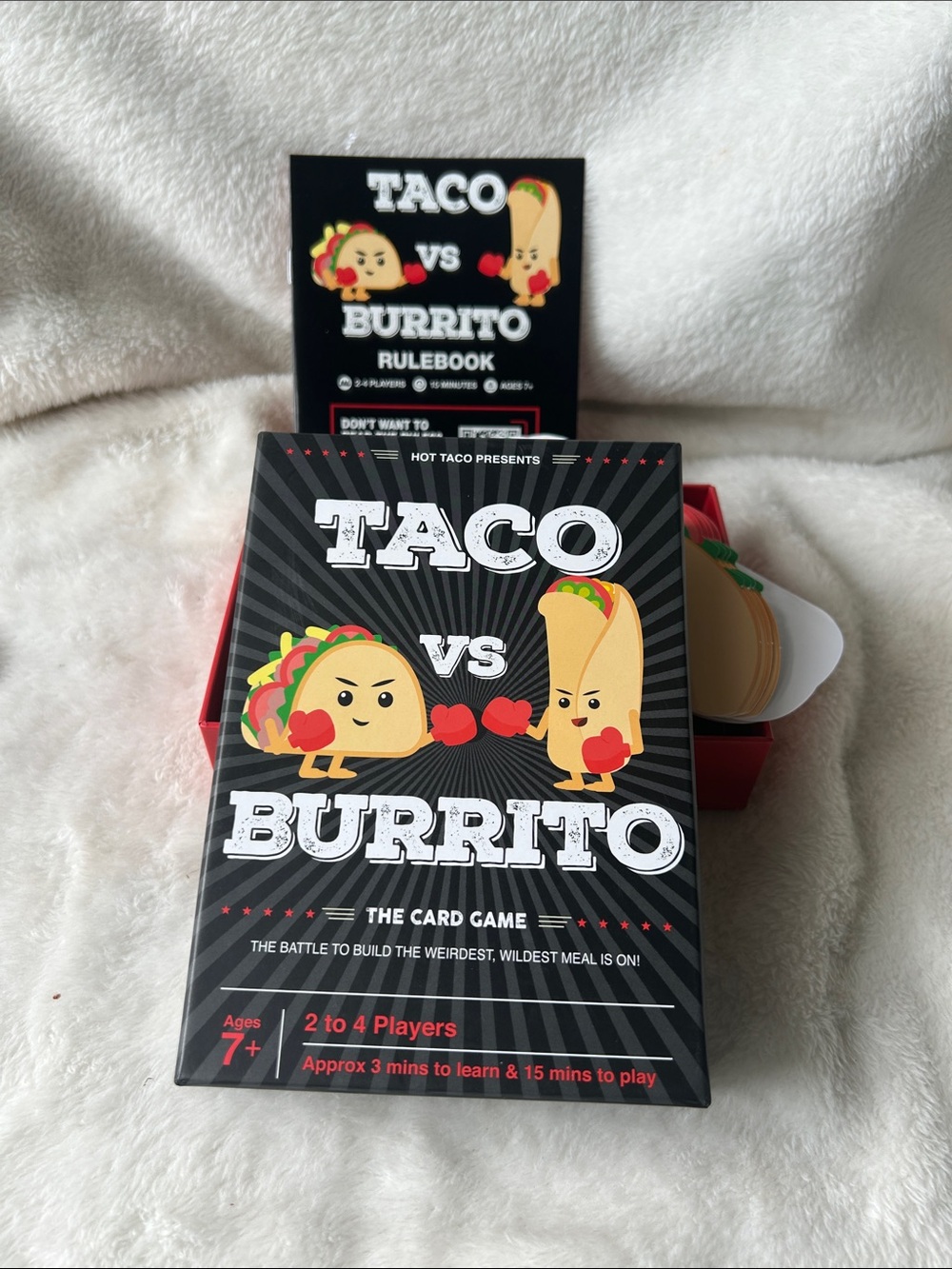 Taco vs Burrito card game